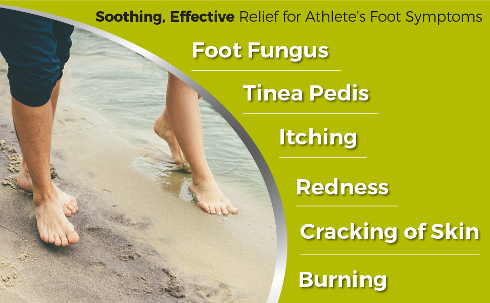 Relief for Athlete's Foot Sympotoms