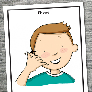 image of signing card