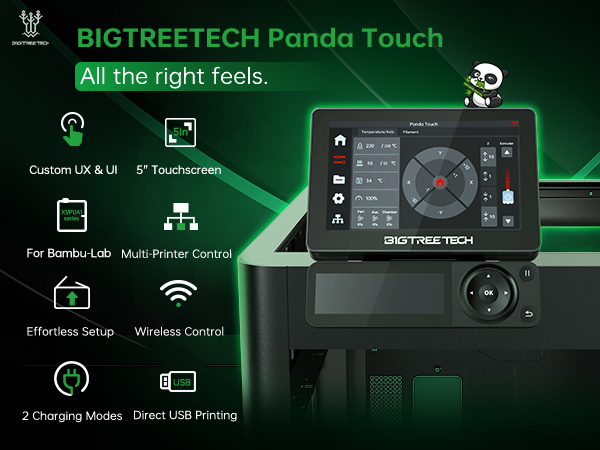 Amazon.com: BIGTREETECH Panda Touch for Bambu-Lab P1S, P1P