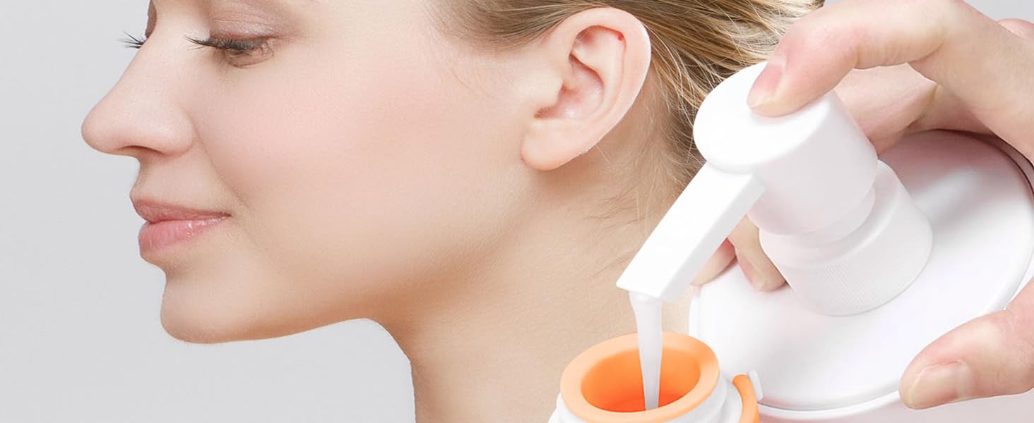 refillable cosmetic travel bottle set