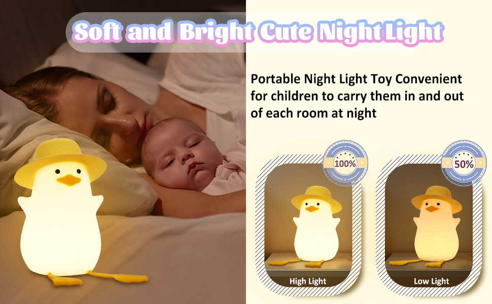 Duck Silicone Lamp