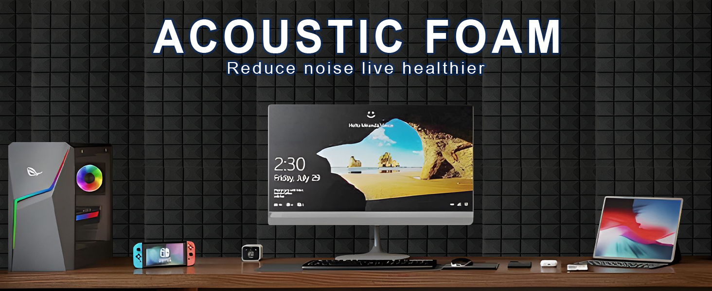 sound proof foam panels for walls