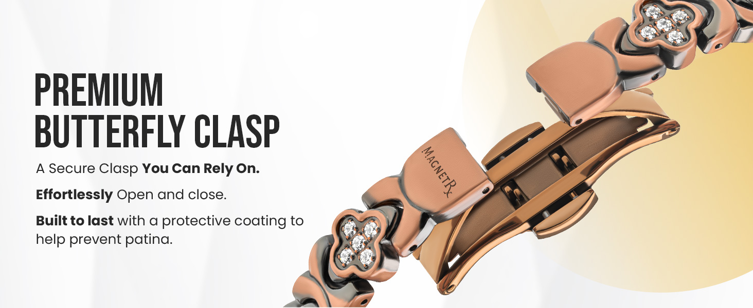 silver magnet bracelets women