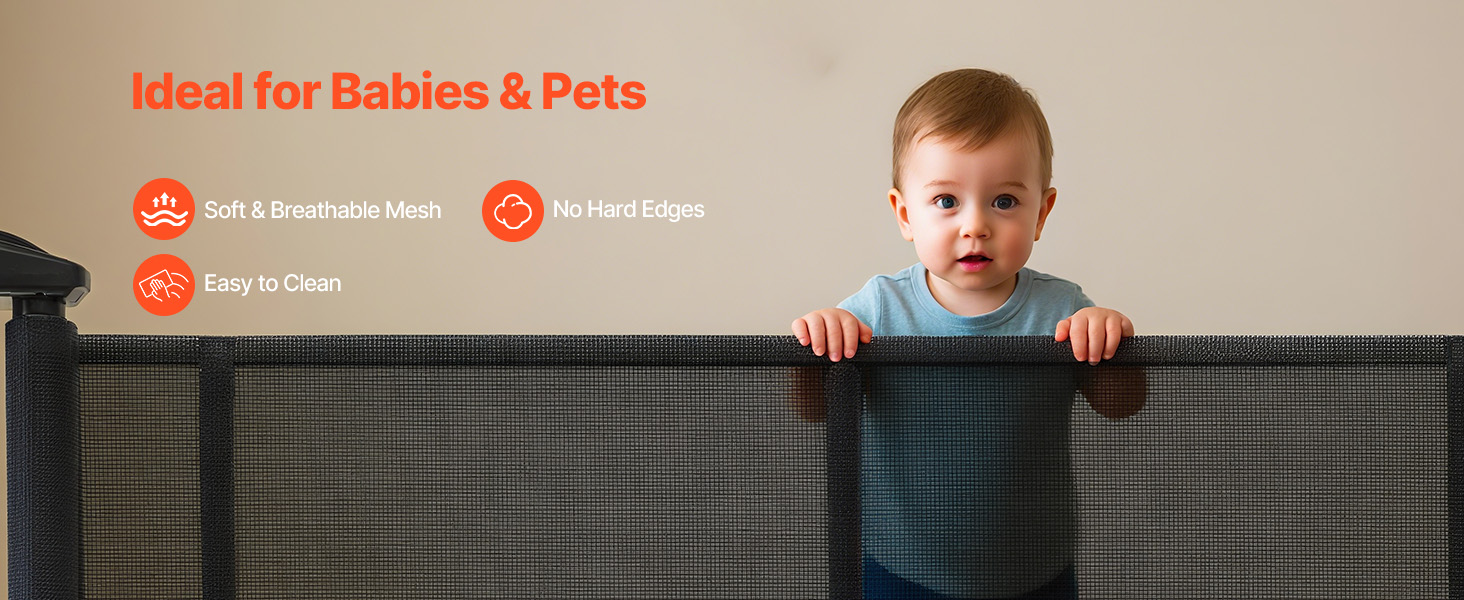 retractable pet gate