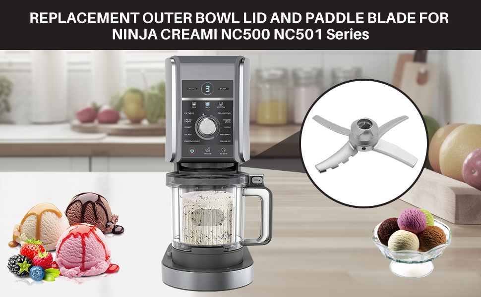 nc501 Outer Bowl Lid with Paddle