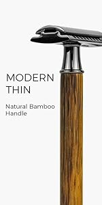 Bamboo Metal Safety Razor