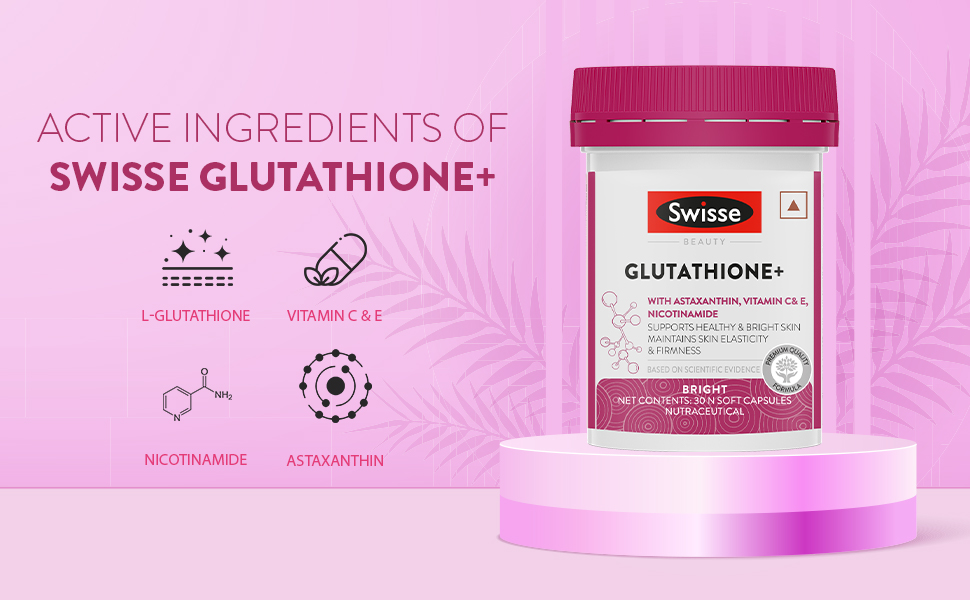 Swisse Glutathione+ Manufactured In Australia, Glutathione Tablets with