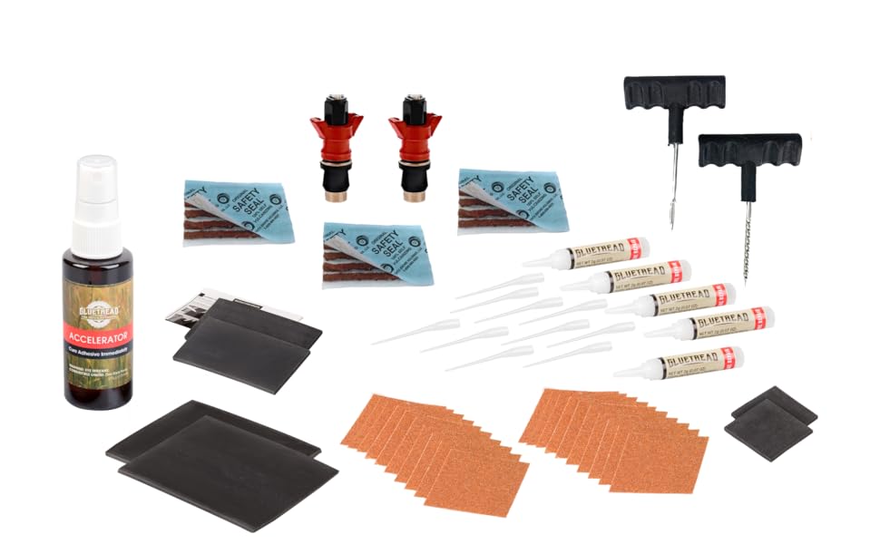 GlueTread Complete OffRoad Tire Repair Kit Repair Any