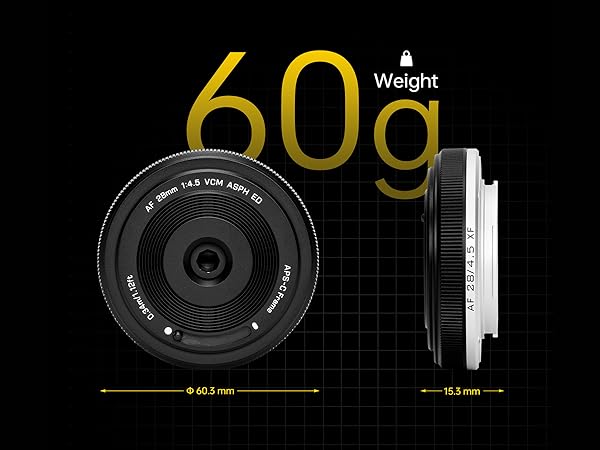 Amazon.com : VILTROX AF 28mm F4.5 XF Full Frame Lens for X