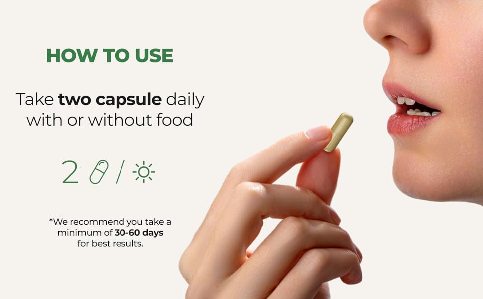 Gut-brain 2 Capsules Dosage