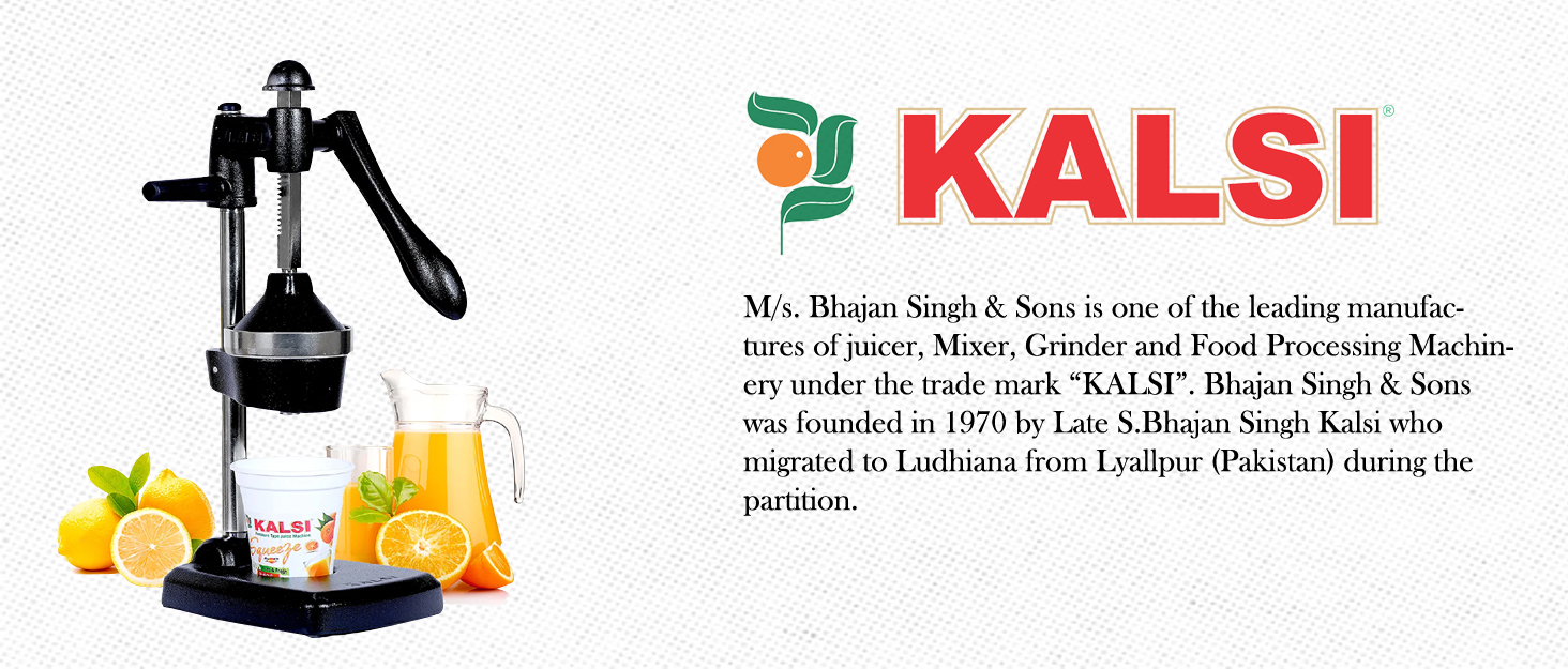 Buy Kalsi Aluminium Eco Hand Press Juicer Chrome Hand Press Citrus