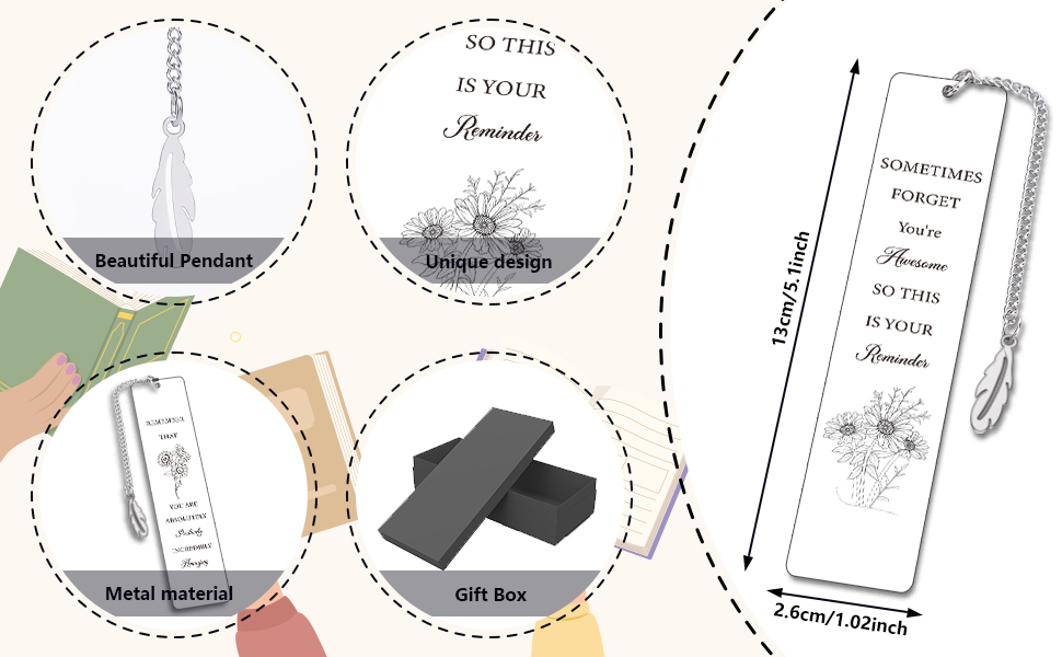 Sunflower Themed Reading Gifts for Women Booklovers Men Friends Girls Her School