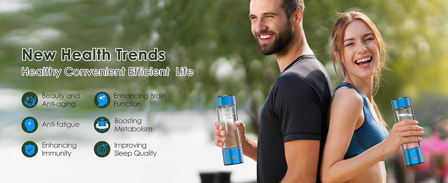 hydrogen water bottle