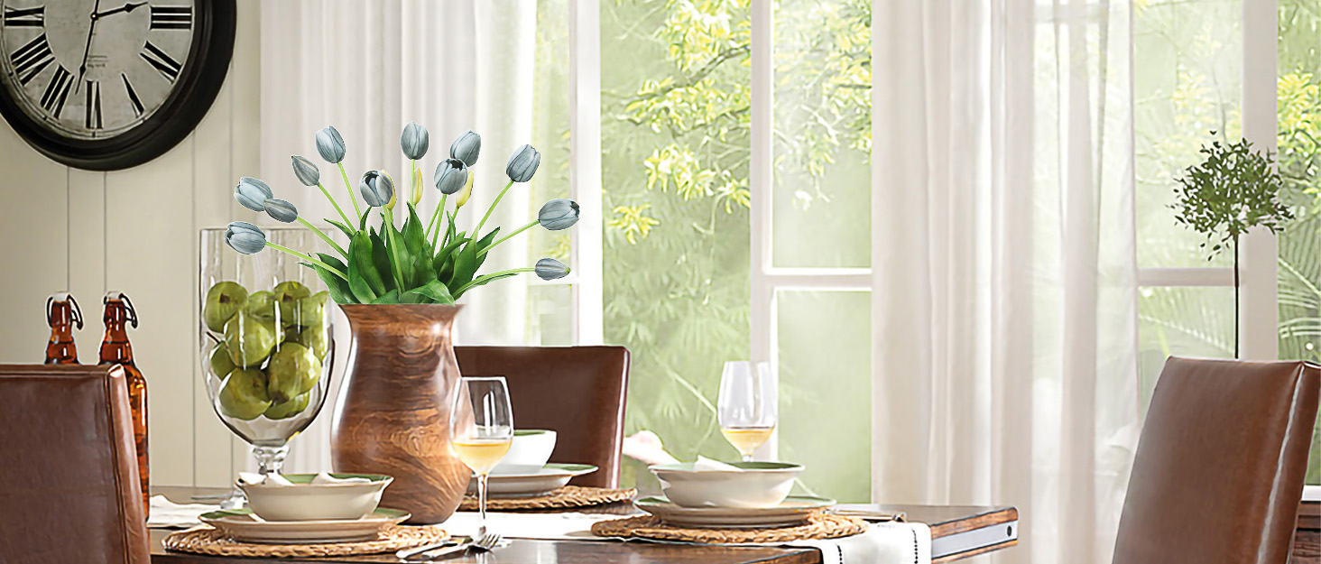artificial tulips