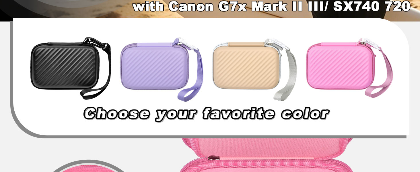 Powershot camera case for canon G7X