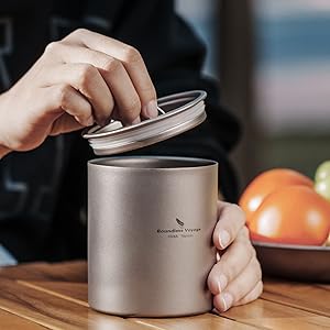 Boundless Voyage チタン ダブルウォール マグカップ 120/2 Amazon.co.jp: Boundless Voyage チタン ダブルウォール