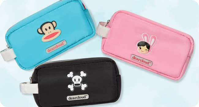 その他 Bonjour diary MAKEUP BAG Bonjour Makeup Bag / Green - Hello My Love