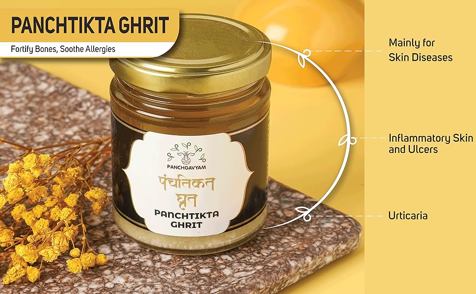 Panchtikta Ayurvedic A2 Medicated Ghrit/Ghee Panchkarma Ayurveda Ghee