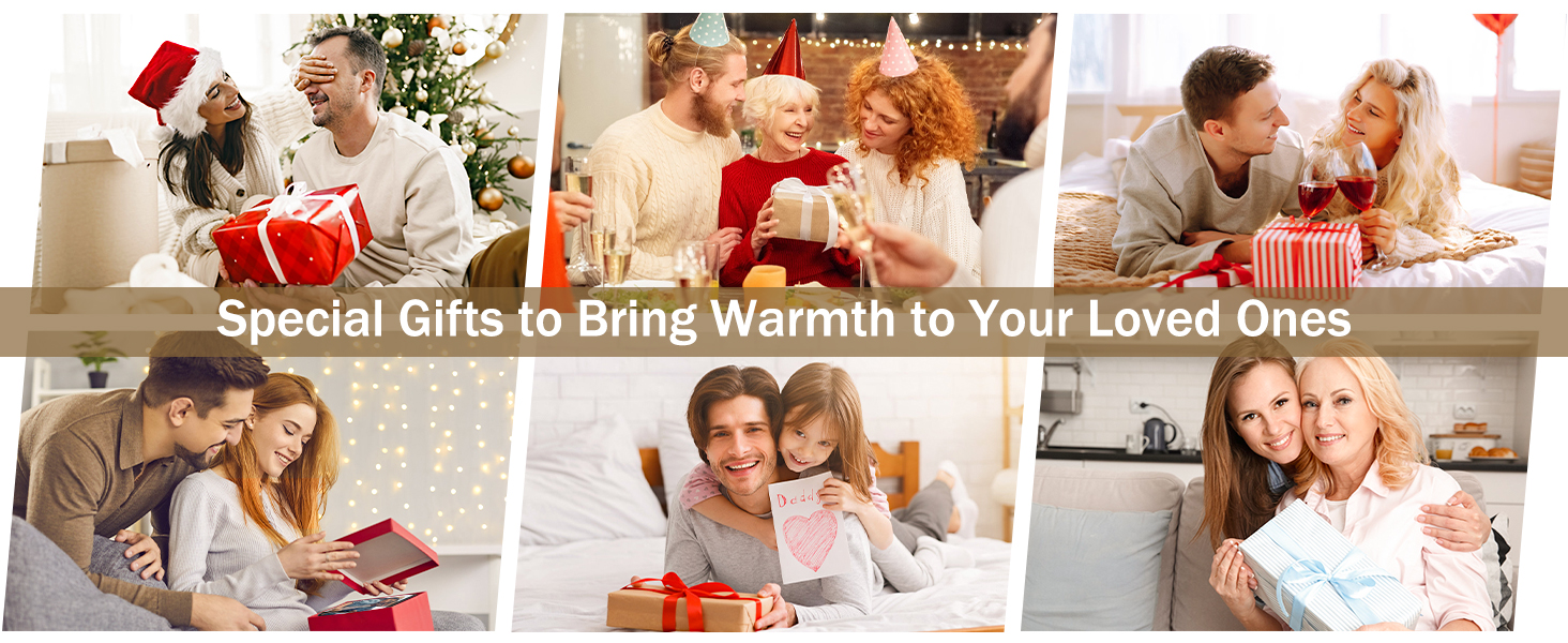 UNIGIFTIME Custom Blanket with Picture, Personalized