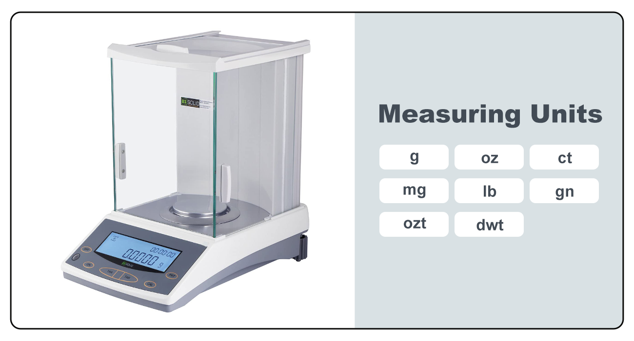 Precision Analytical Balance - 0.1mg Accuracy -9