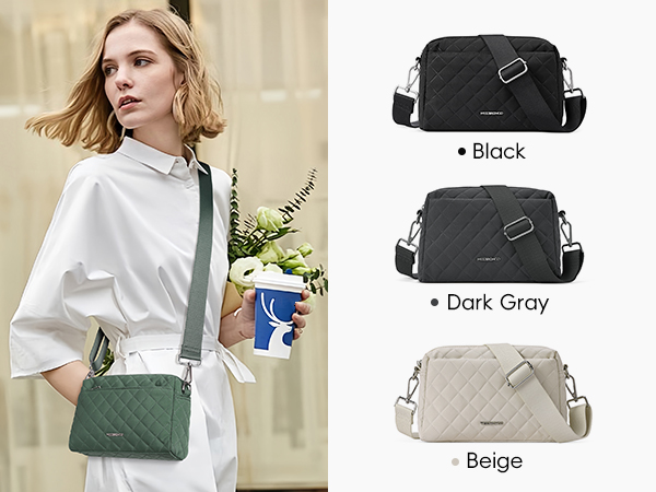 バッグ WEST.SHINE WESTBRONCO Puffer Crossbody Bags for Women Quilted Tote Bag