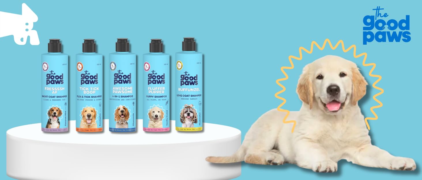 The Good Paws Awesome Pawsome 4 in 1 Dog Shampoo and Conditioner I