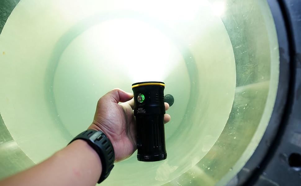 sea60 test underwater