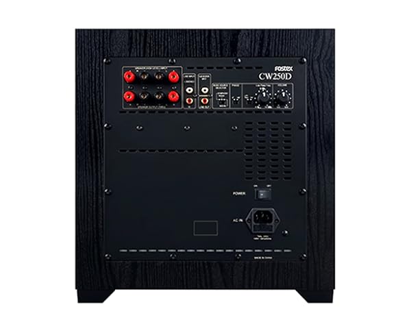 値下 【美品】 FOSTEX 密閉型アクティブ サブウーハー CW250D CW250D_980x480.jpg