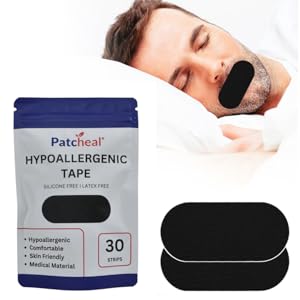 Patcheal mouth tape