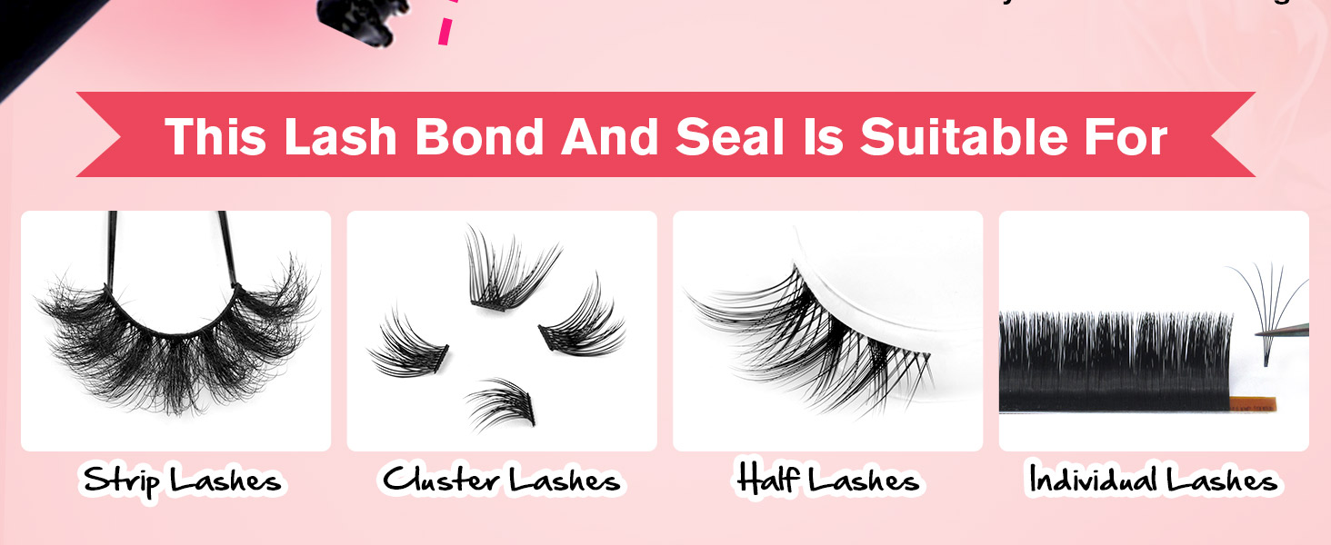lashes bond and seal lashes glue eyelashes glue lashes extension glue waterproof