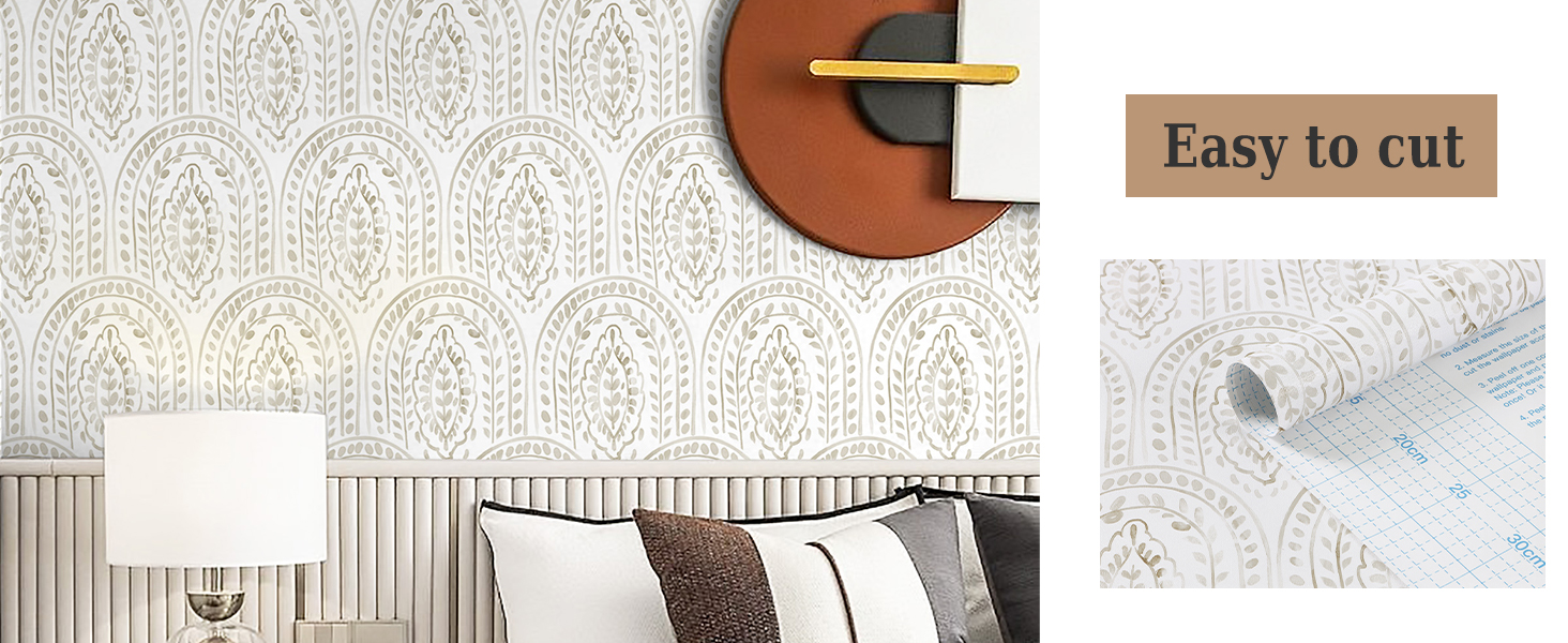 Boho Peel and Stick Wallpaper Modern Wall Paper