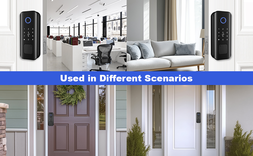 smart keyless entry door lock