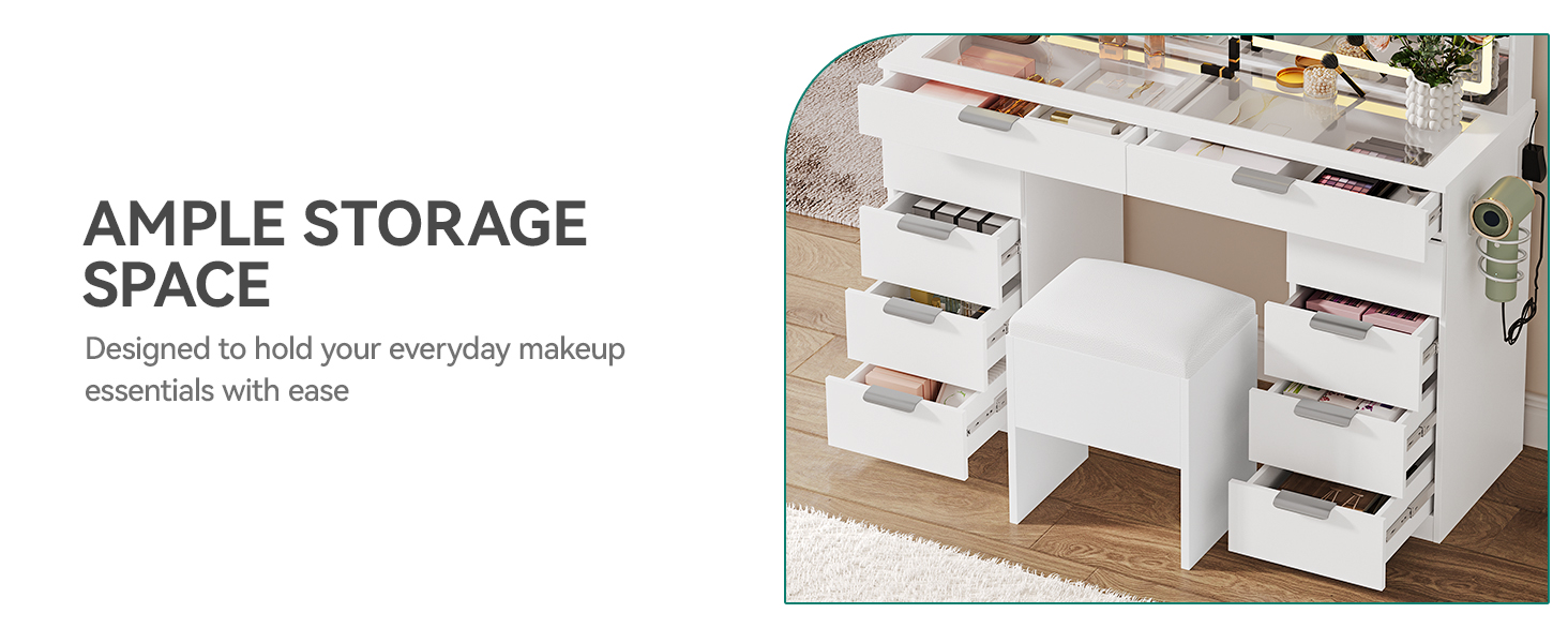 yitahome vanity vanity with lights vanity desk makeup vanity vanity mirror  with lights prime day 