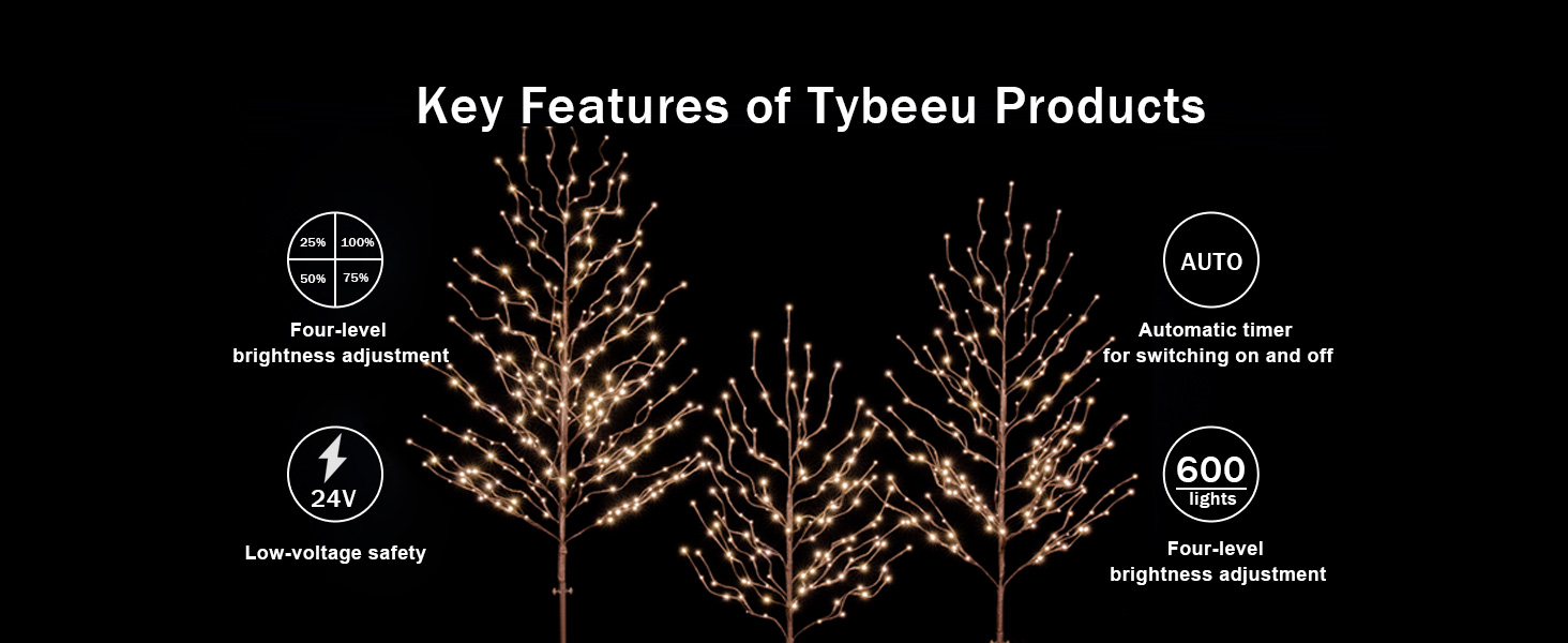 Cherry Blossom Tree,Garden lights,Courtyard landscape lights,LED lights,Waterproof lights