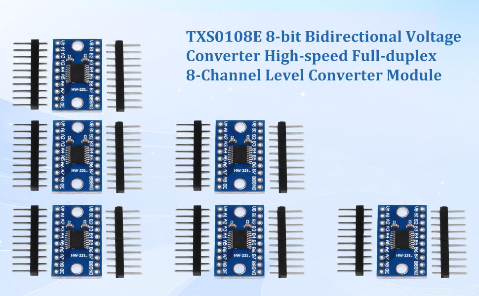 Node0ページ Amazon.com: FORIOT 6Pcs TXS0108E 8 Channel Level Converter