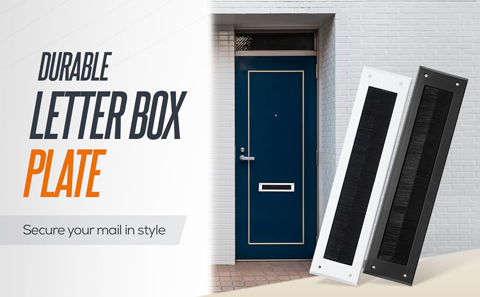 Letterbox Draught Excluder Draught Letter Plate Seal Letter Box Flap Prevents Draughts Coming