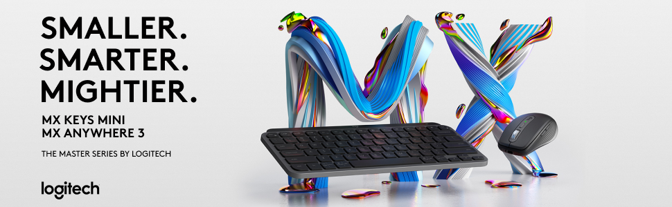 Amazon.in: Buy Logitech MX Keys Mini Keyboard + MX Anywhere 3 Wireless Mouse Combo - Backlit Keys, USB-C, Bluetooth, Ergonomic, Compact, Hyper-Fast Scroll, Multi-OS Compatible, PC/Mac, Pale Grey Online at Low Prices