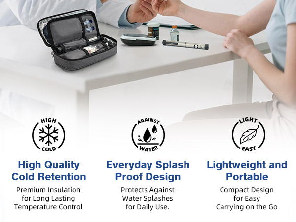 Insulin Cooler Travel Case