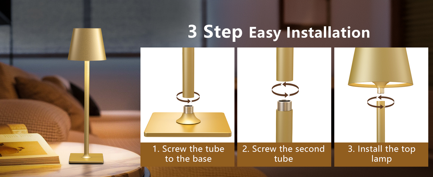 battery powered lamp