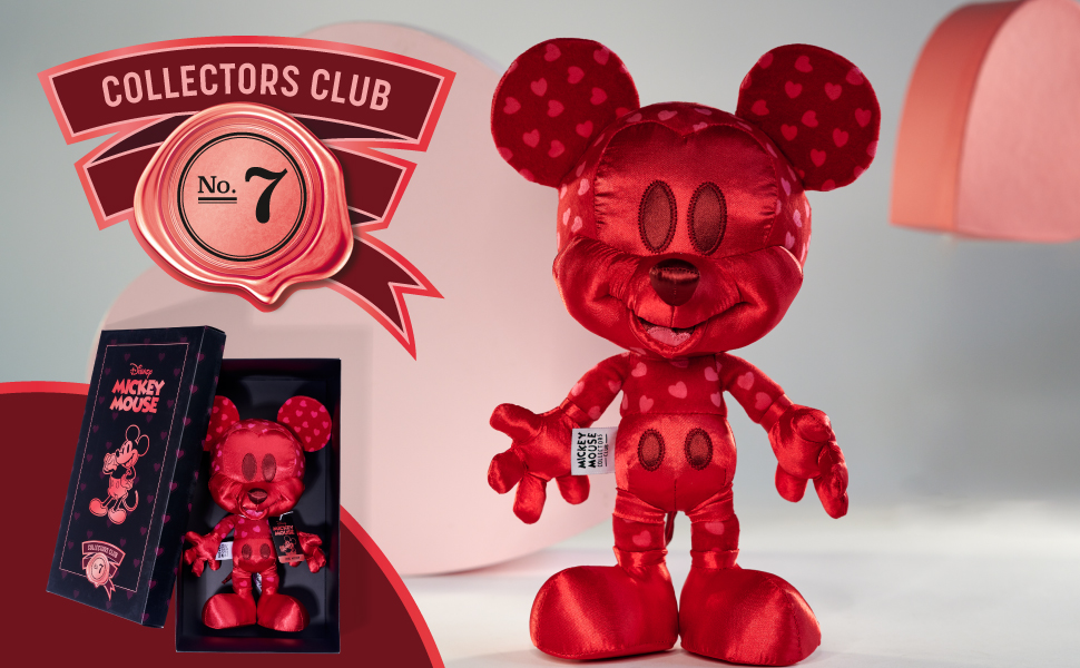 mickey,sammelfigur,limitiert,plüschfigur