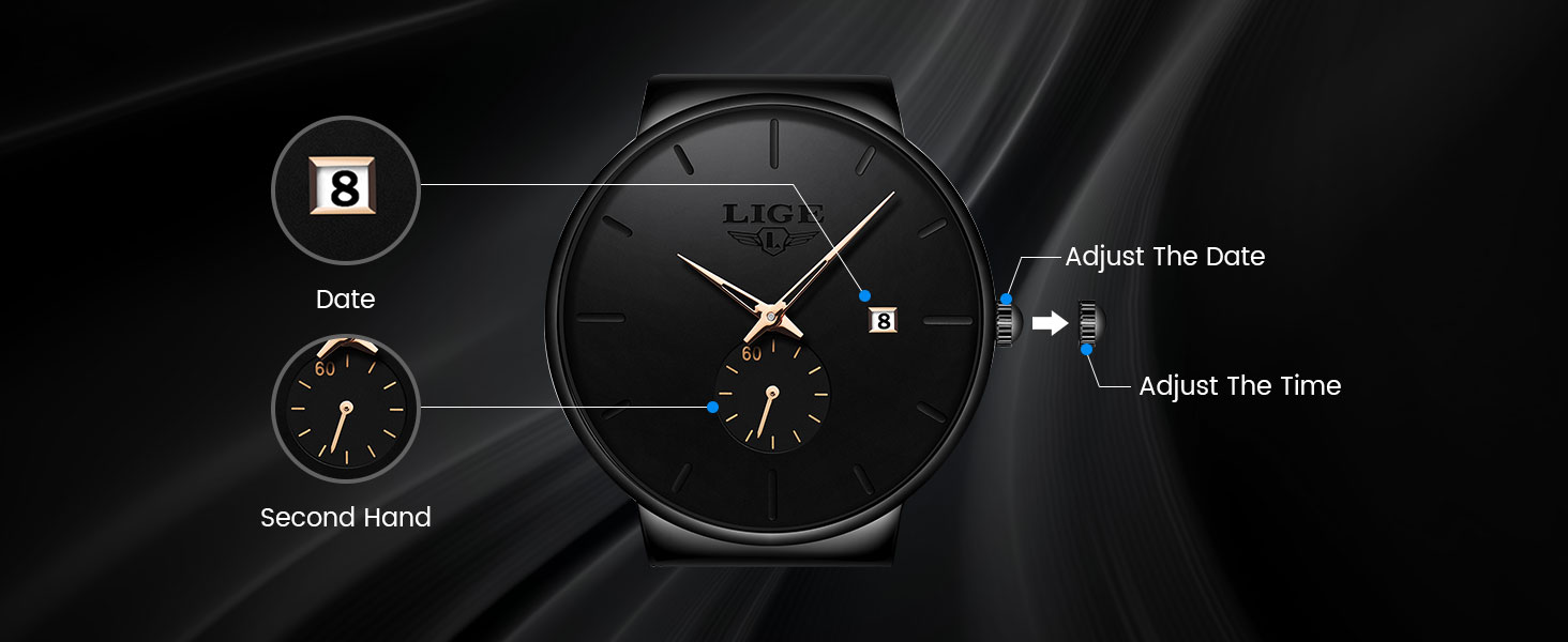 watches for men mens watch waterproof watch for men men's wrist watches analog watch dress watches