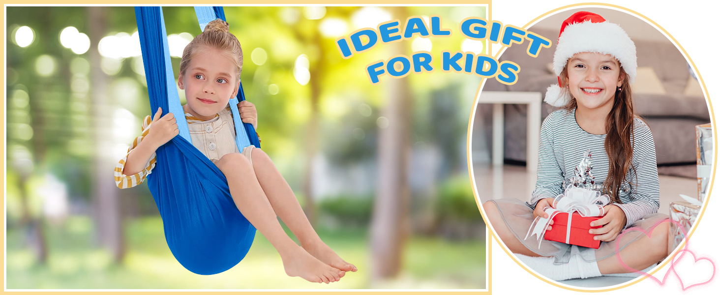 Swing Stand Frame with Sensory Pod Swings and Chair, Sensory Swing Set, X-Shaped Swing Frame, Heavy-Duty Metal Hammock Chair Stand for for Adults Indoor and Outdoor 330LBS(Blue) 20 swing stand with sensory swing