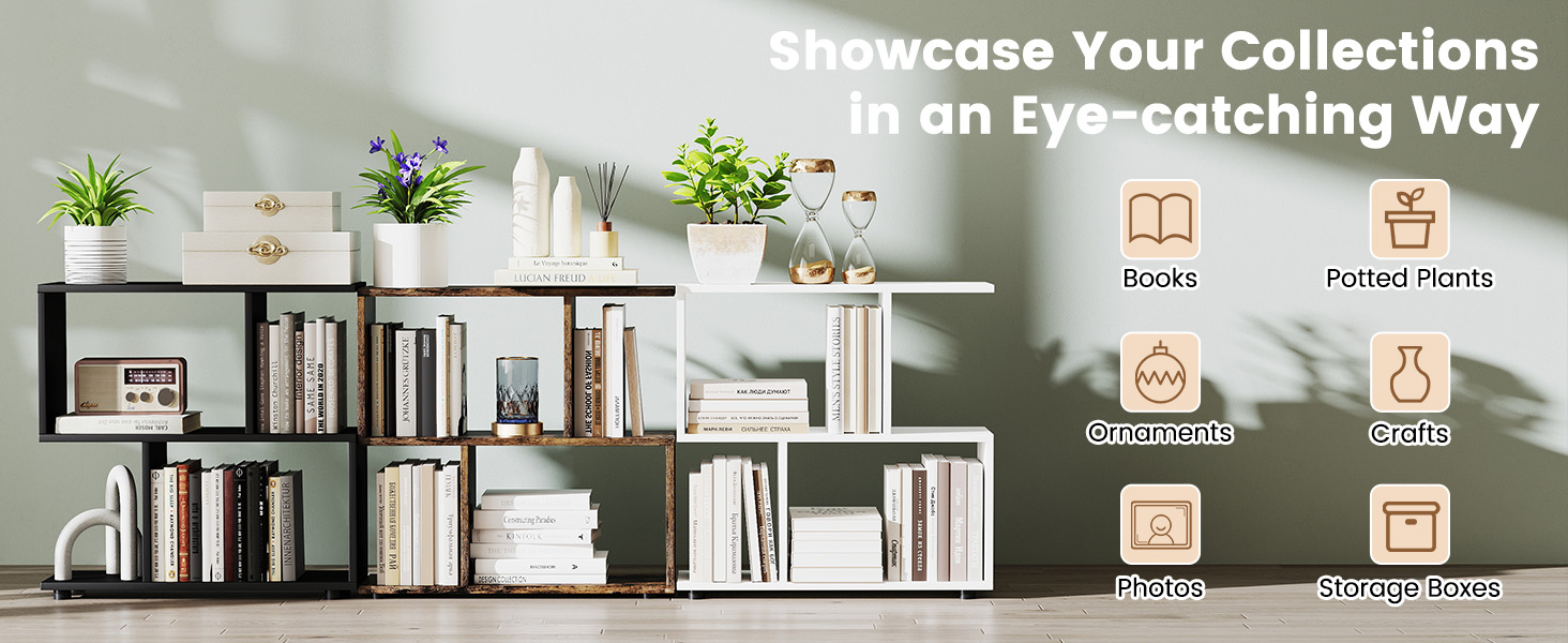 Small Bookshelf for Small Spaces