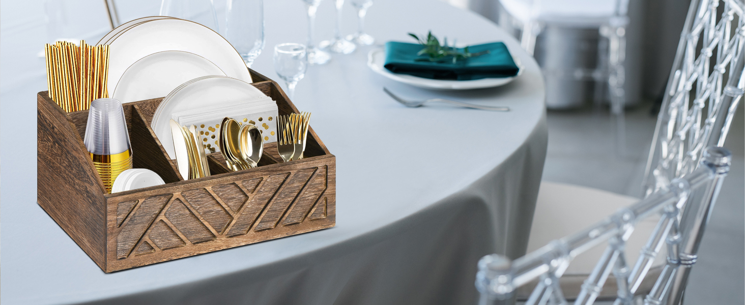 paper plate caddy