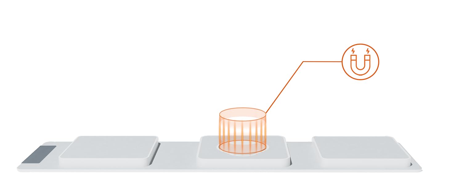 cargador portatil para iphone 3 en 1 foldable charging station for apple devices