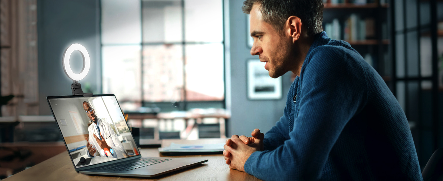 Amazon.com: Yarrashop Zoom Meeting Lighting, Computer Lighting for ...