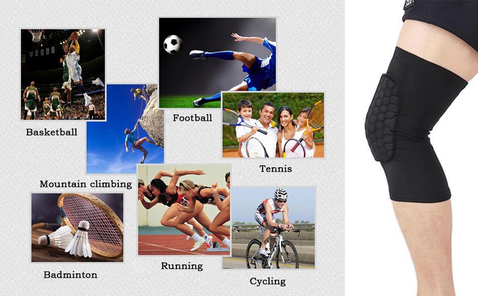 Suitable for playing basketball, football, cycling, running and other sports