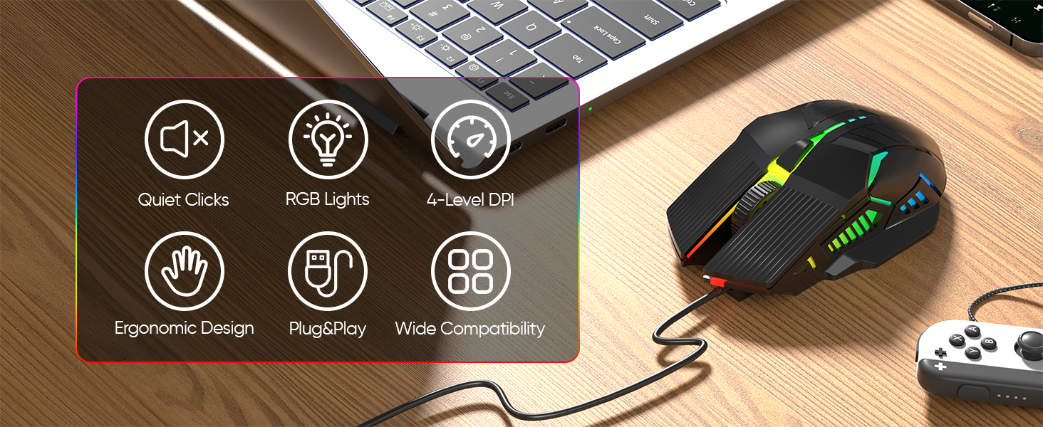 Wired Gaming Mouse