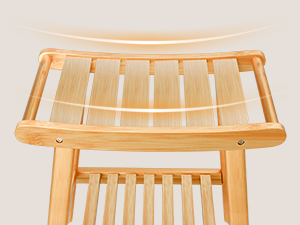 bamboo shower stool