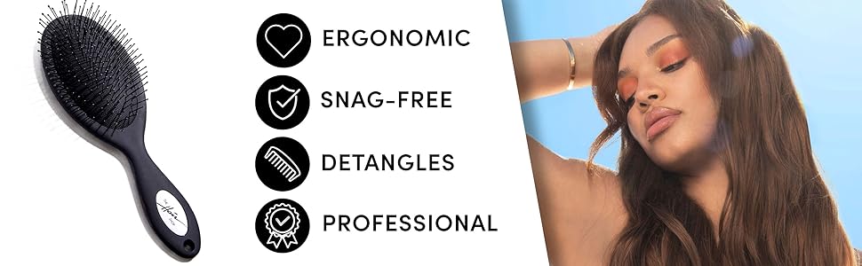 detangling brush hair extensions wigs